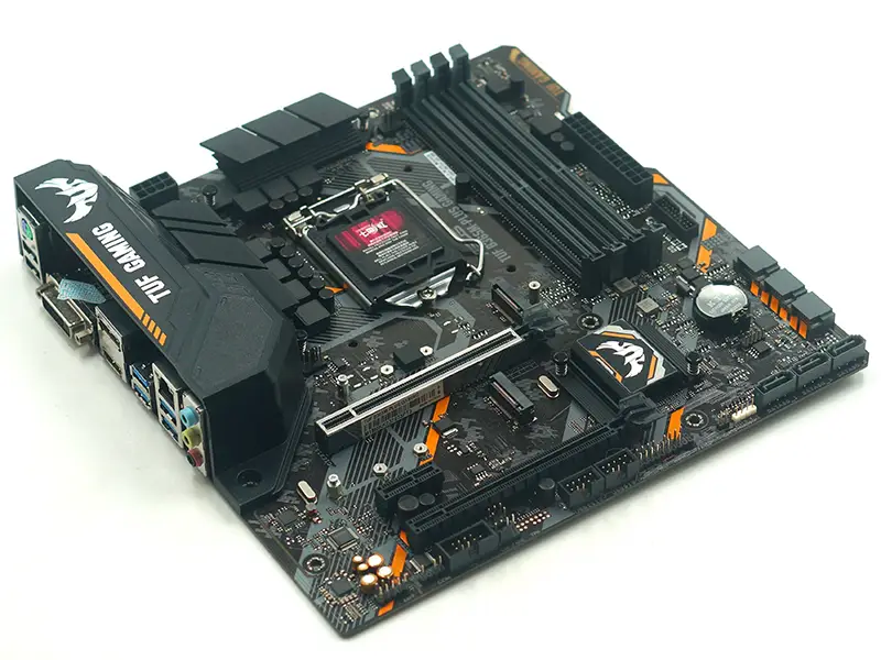Asus TUF B365M-PLUS Carte mère Gaming LGA1151 DDR4 HDMI WiFi M.2 M-ATX